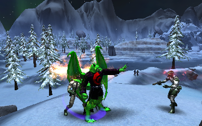 Ha ha ha!  Silly terarists!  Your bullets are no match for my mighty mind!  &lt;.&lt;